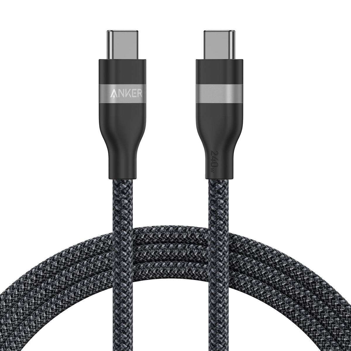Anker | USB-C to USB-C Cable | 3 ft / 6 ft, 240W, Upcycled-Braided