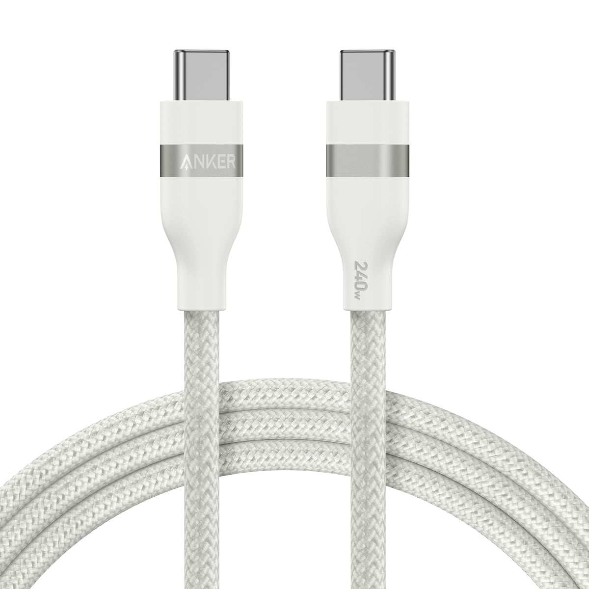 Anker | USB-C to USB-C Cable | 3 ft / 6 ft, 240W, Upcycled-Braided