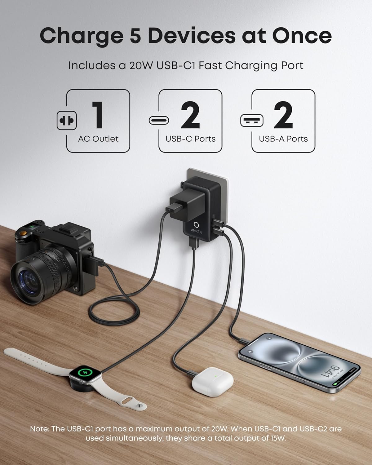 Anker | MagGo Power Bank | 10K