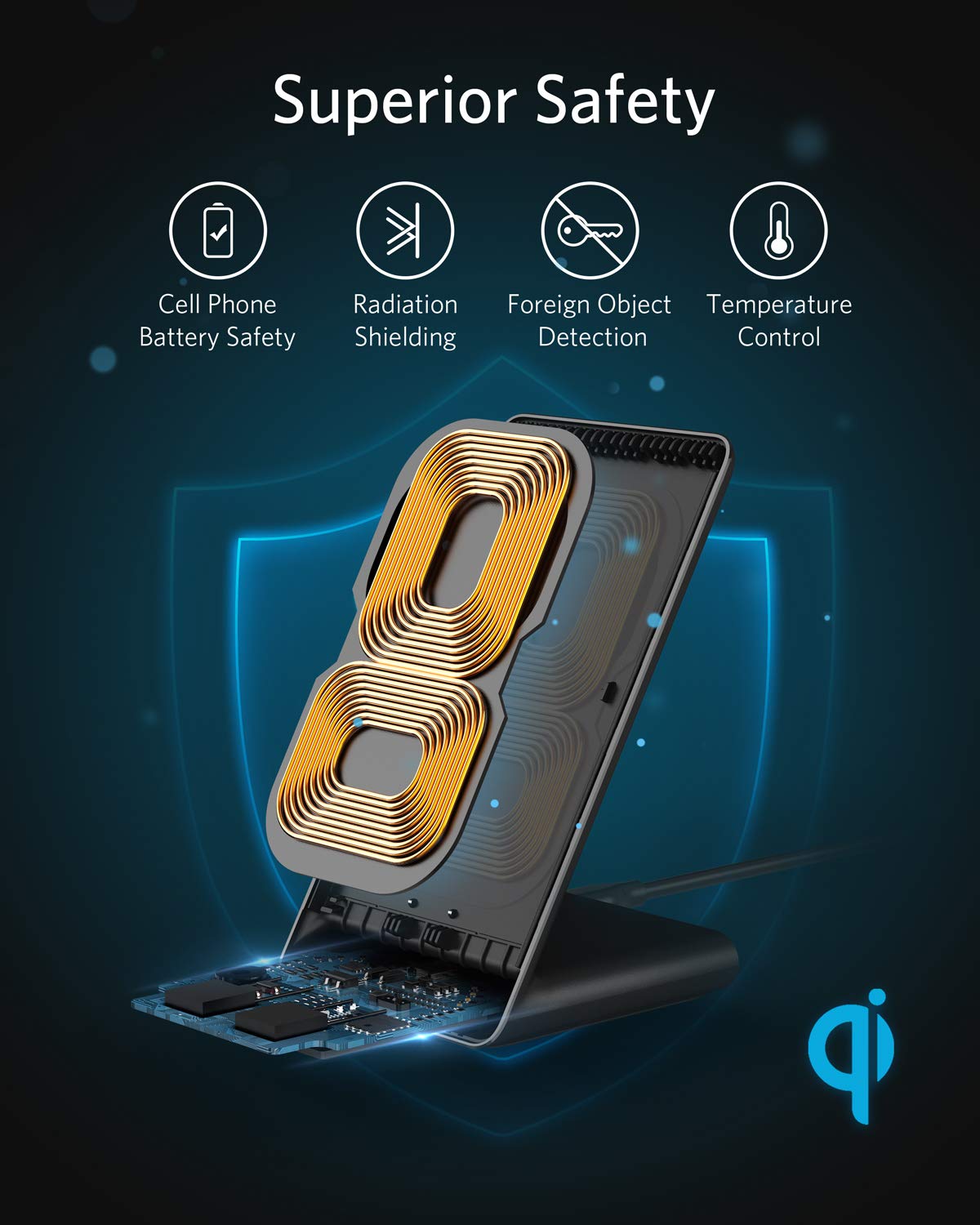 Anker | 313 Wireless Charger | Stand