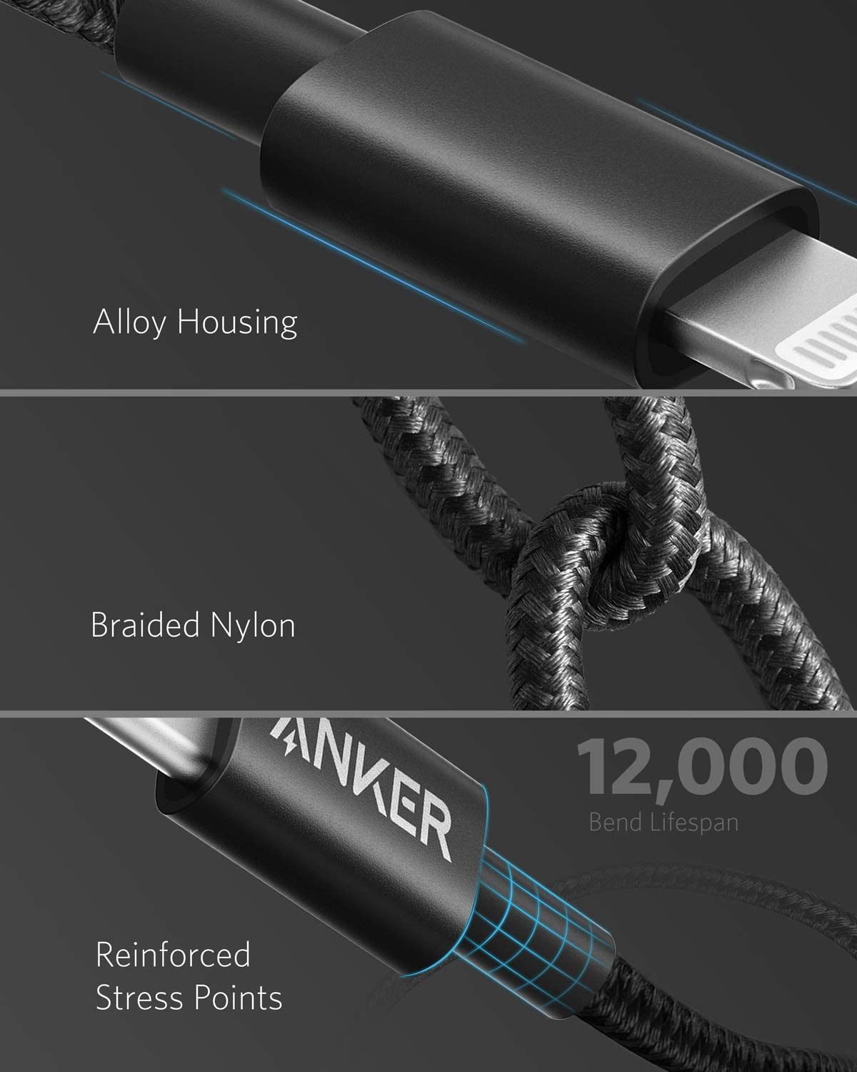 Anker | 331 USB-C to Lightning Cable