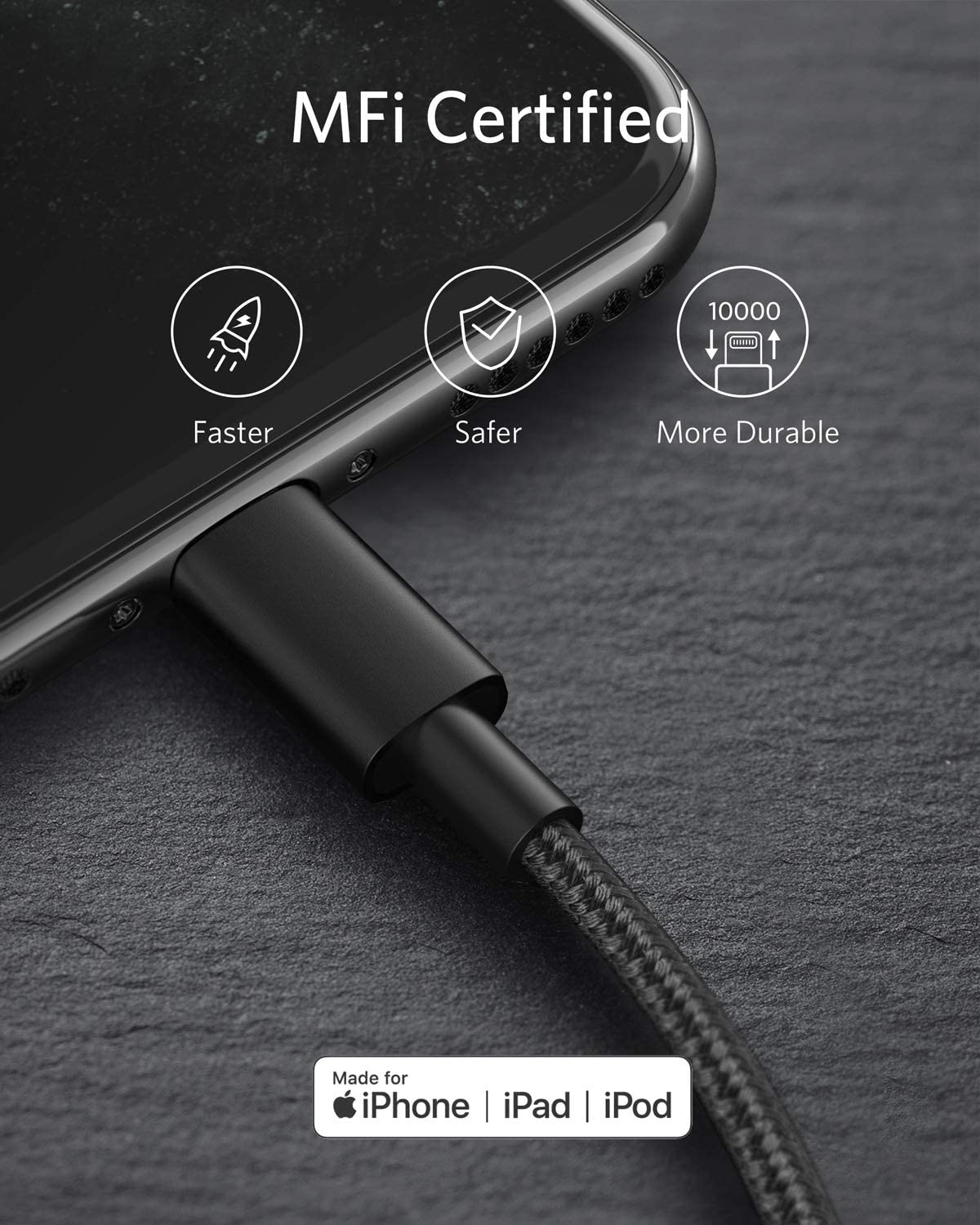 Anker | 331 USB-C to Lightning Cable
