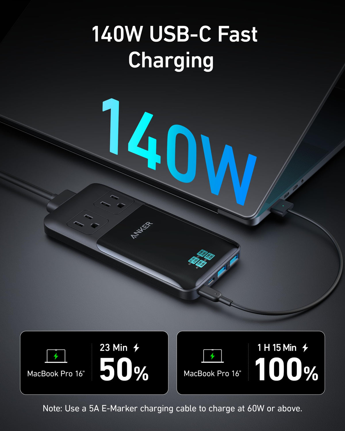 Anker | Prime 6-in-1 Charging Station | 140W