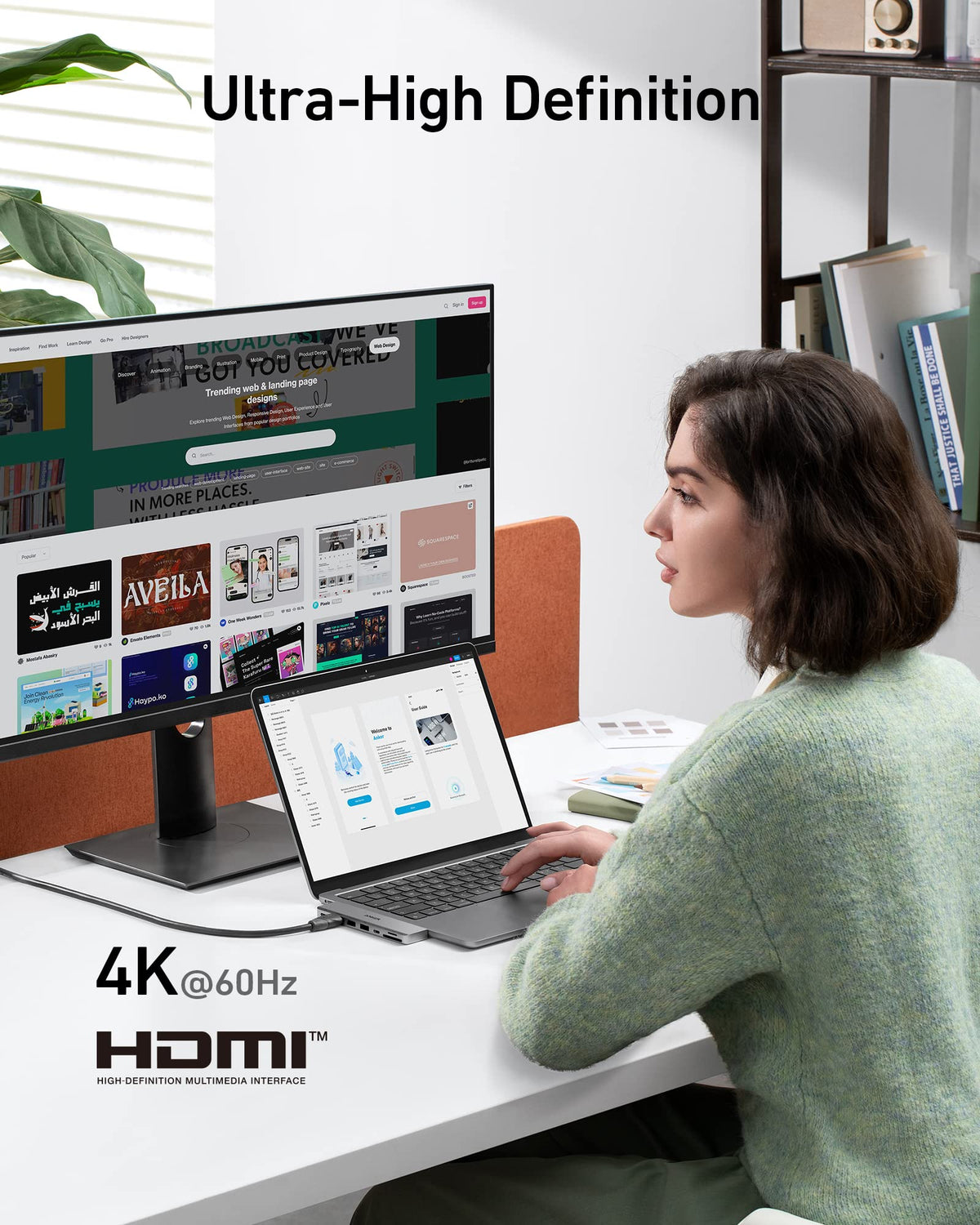 Anker | 547 USB-C Hub | 7-in-2, for MacBook