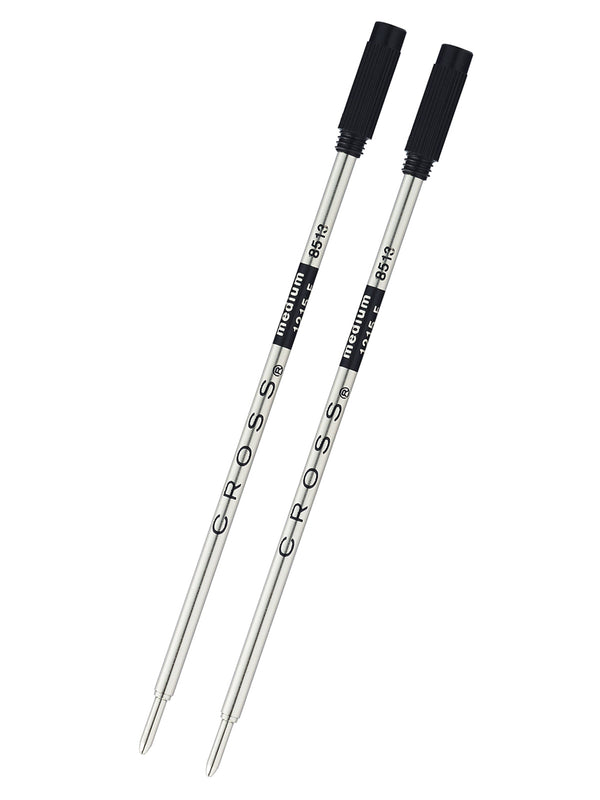 Cross Ballpoint Refill, Black, Medium, 2 Pack