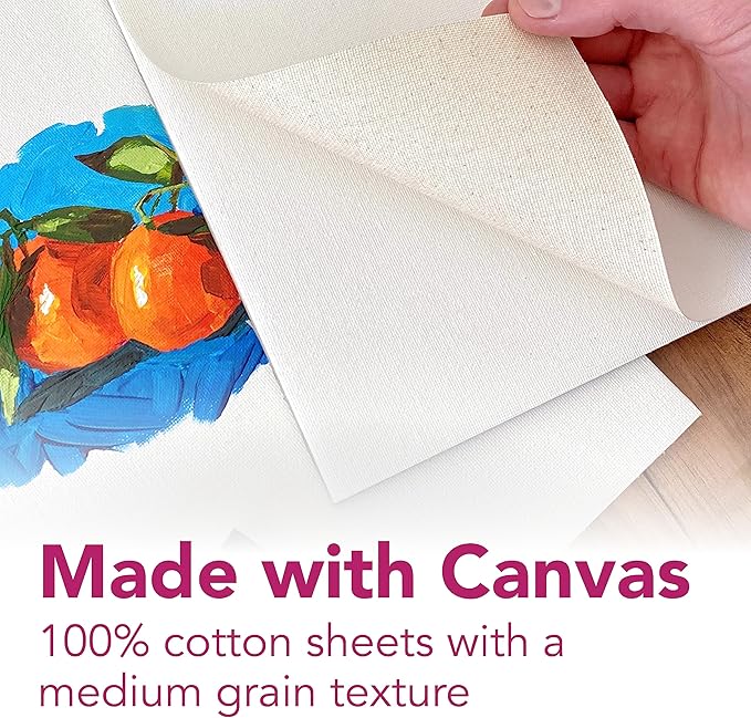Strathmore 300 Series Canvas Pad, 4x6", 10 Sheets, view 2 of 2