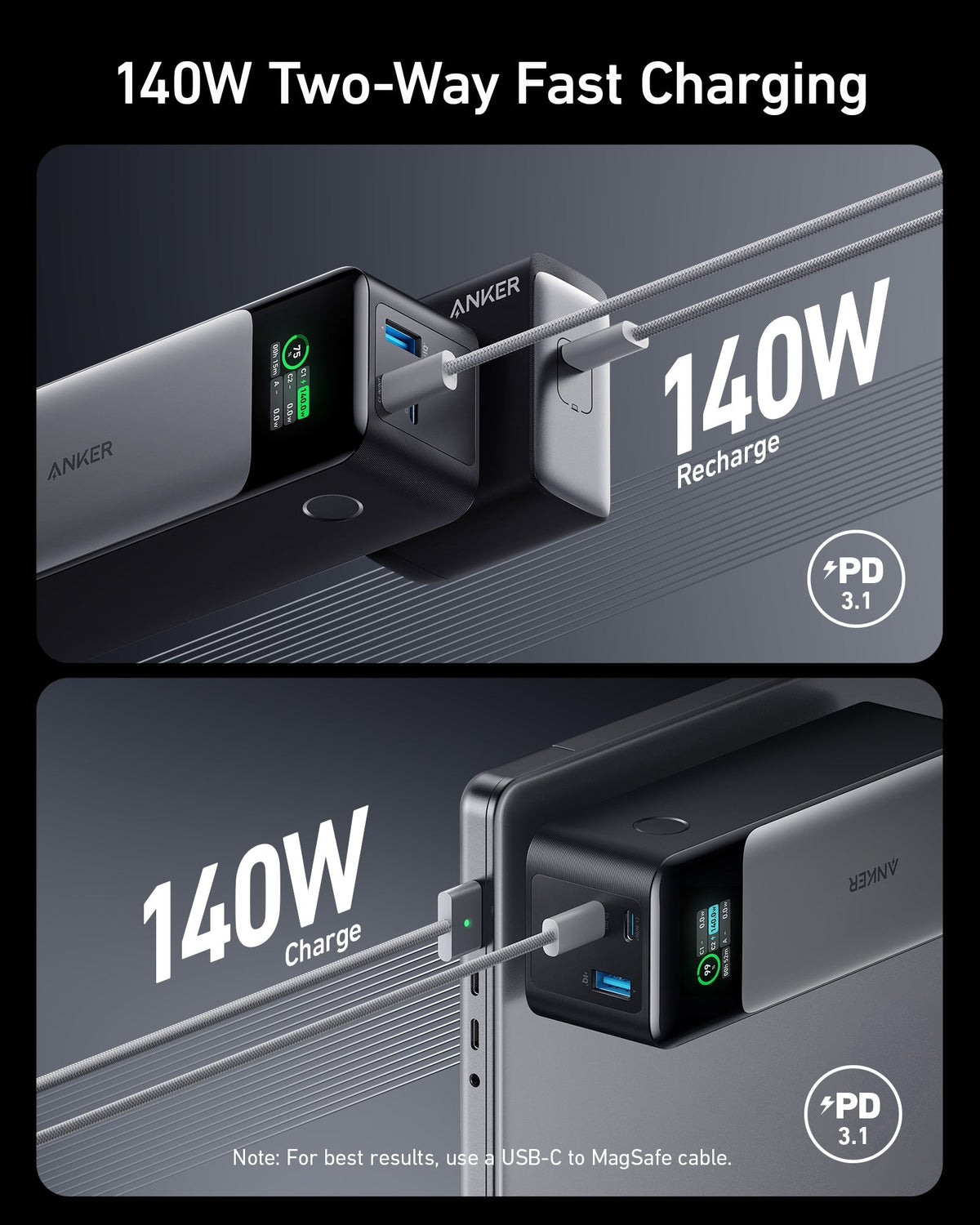 Anker | 737 Power Bank | PowerCore 24K