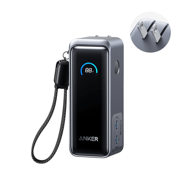 Anker Prime Power Bank, 9.6K, 65W, Fusion