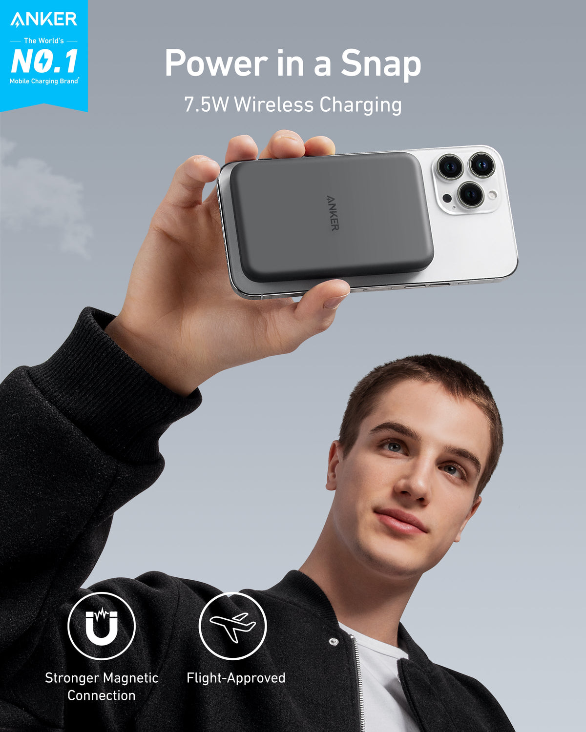 Anker | 621 Magnetic Battery | MagGo
