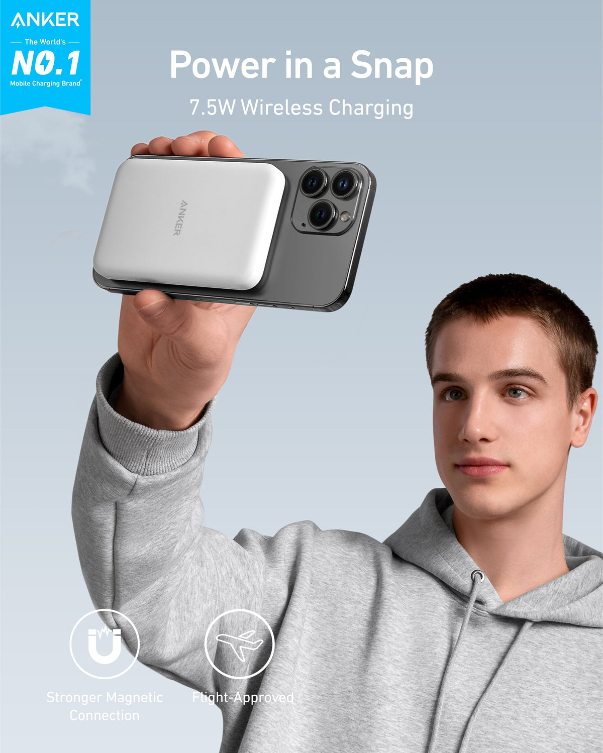 Anker | 621 Magnetic Battery | MagGo