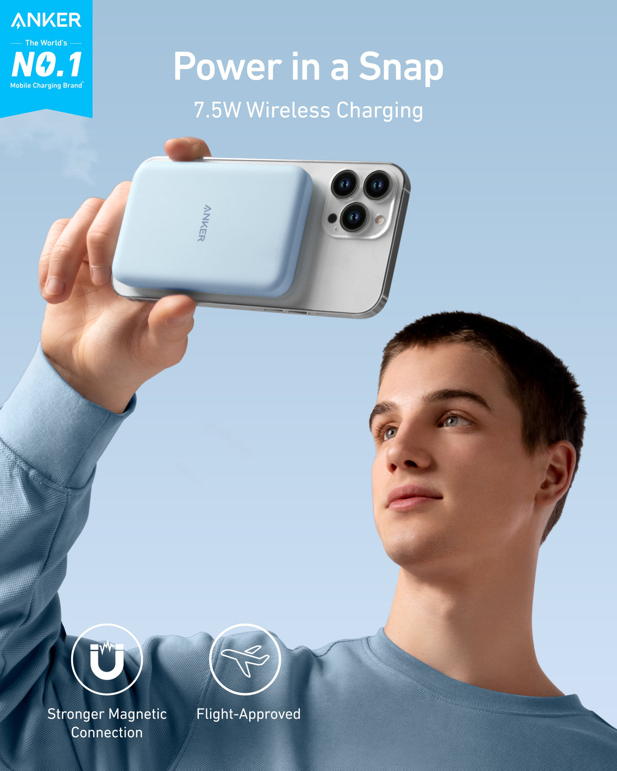 Anker | 621 Magnetic Battery | MagGo