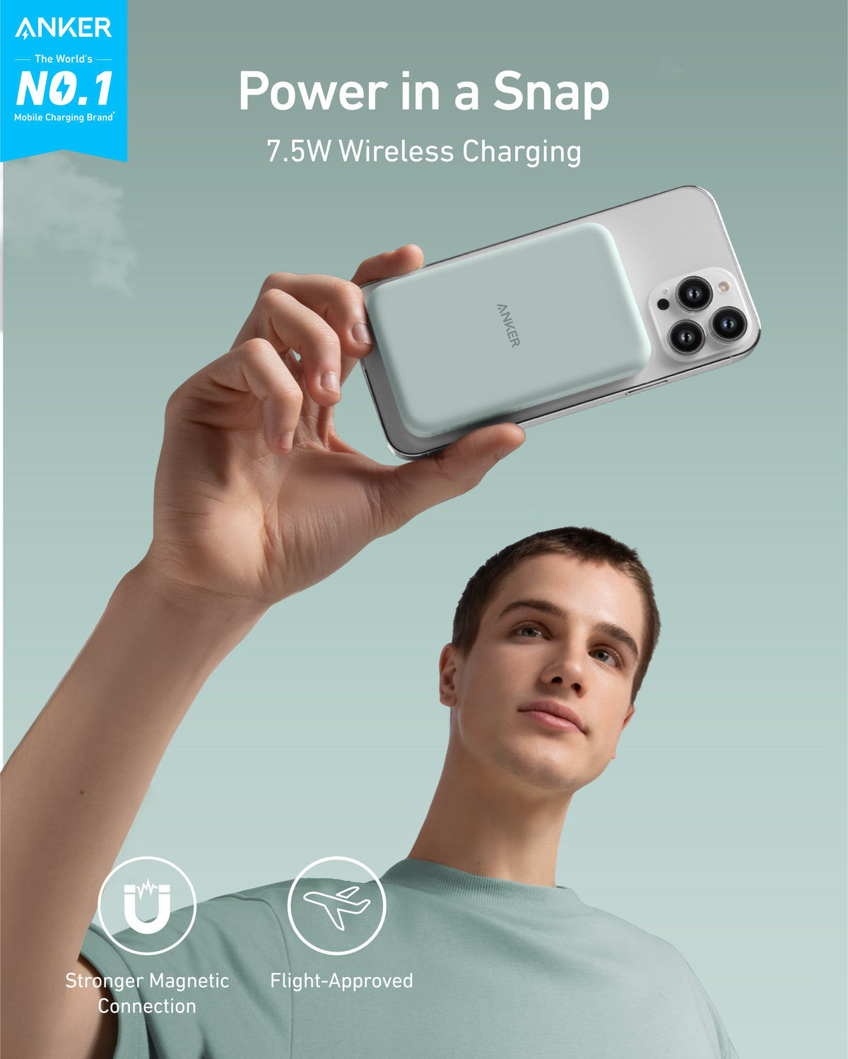 Anker | 621 Magnetic Battery | MagGo