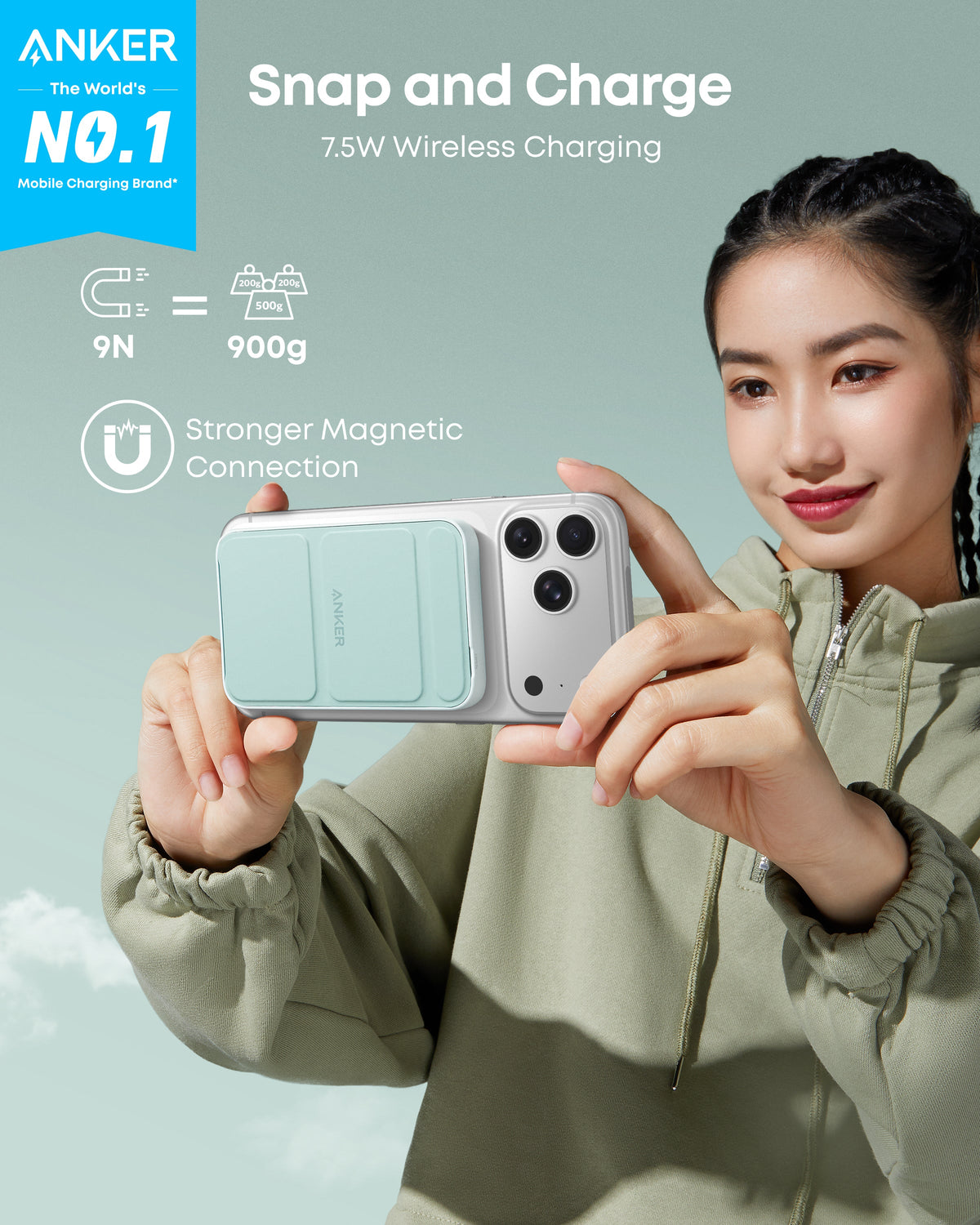 Anker | 622 Magnetic Battery | MagGo