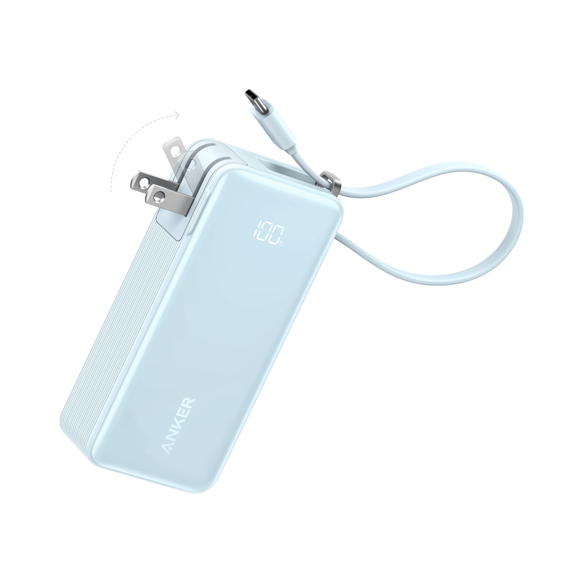 Anker | Power Bank | 10K, Fusion, Built-In Cable