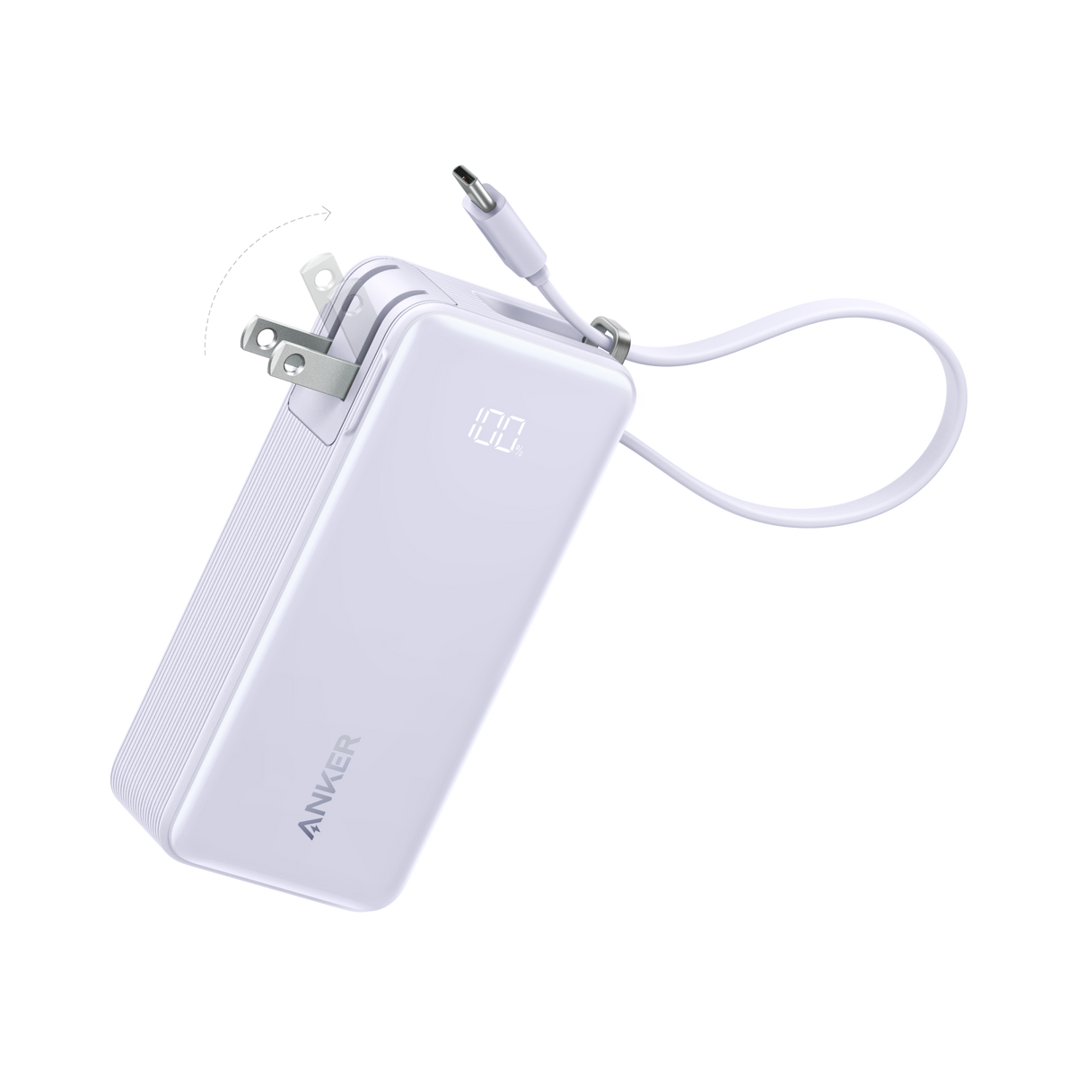 Anker | Power Bank | 10K, Fusion, Built-In Cable