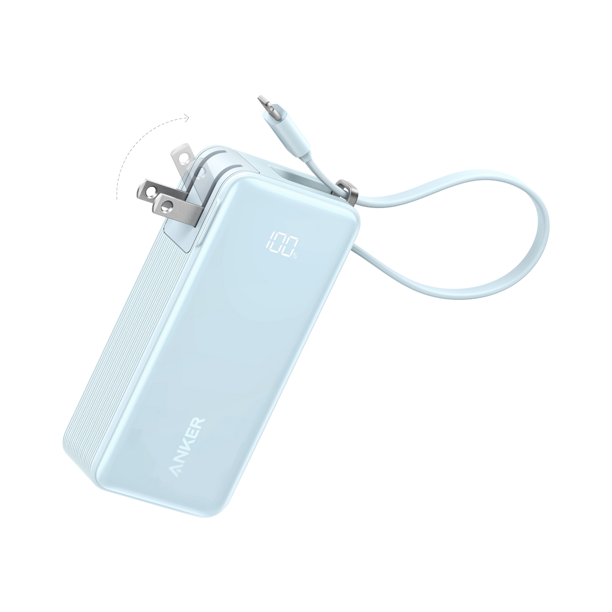 Anker | Power Bank | 10K, Fusion, Built-In Cable