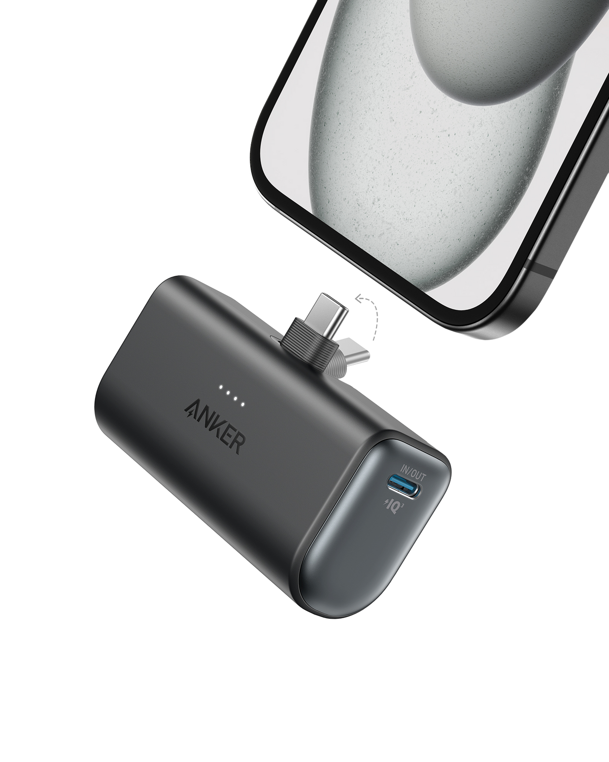 Anker Nano Power Bank, 22.5W, Built-In USB-C Connector