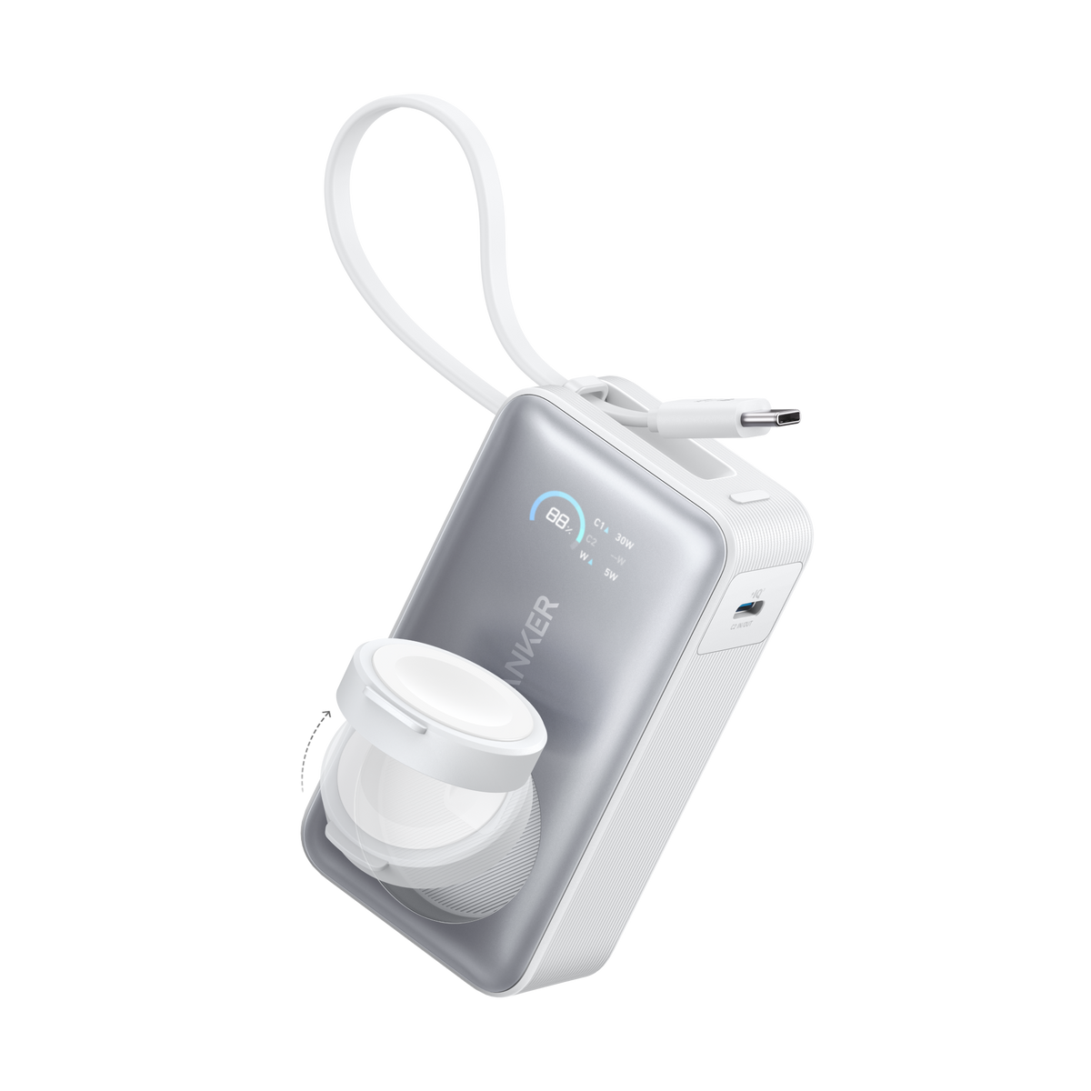 Anker | MagGo Power Bank | 10K, 35W, For Apple Watch