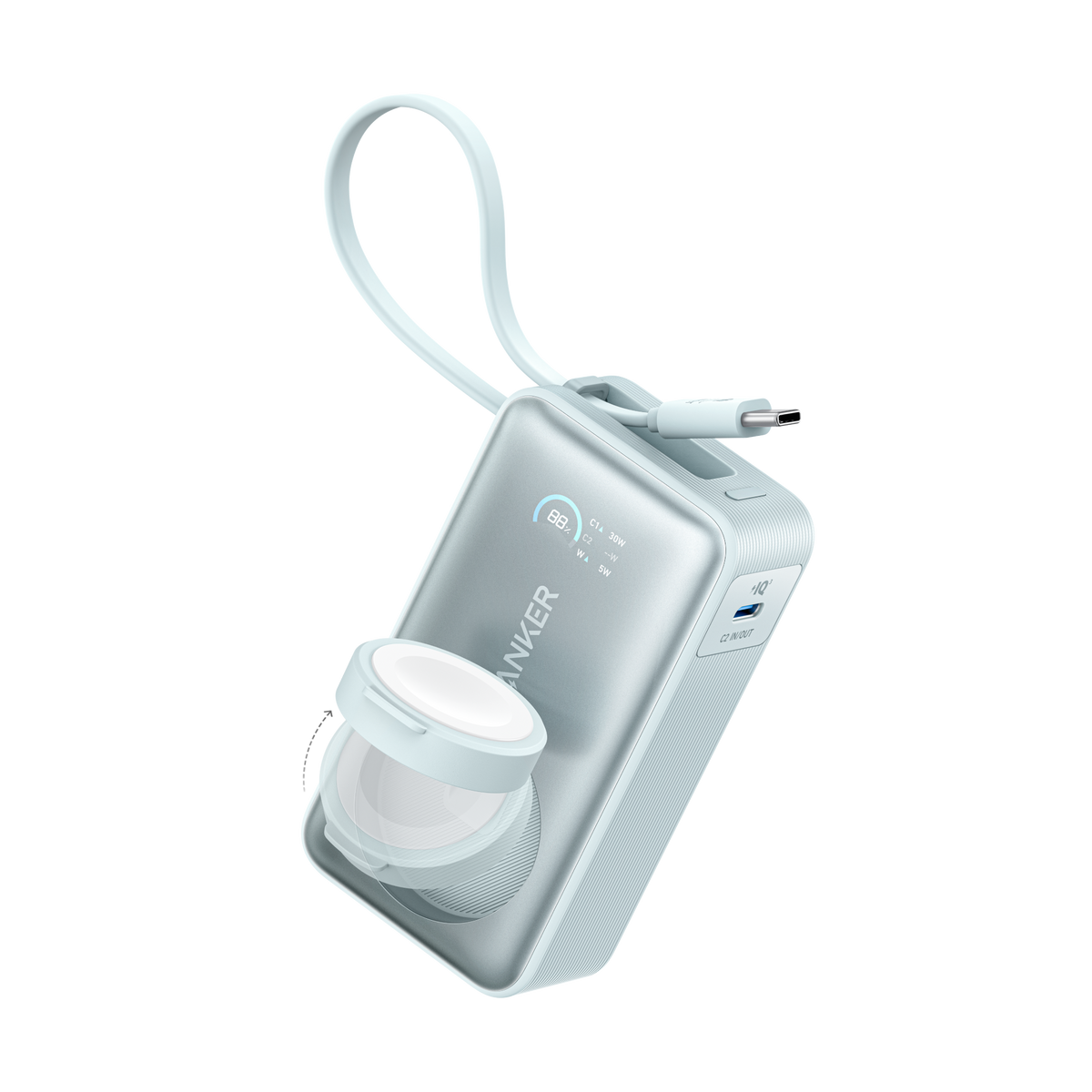 Anker | MagGo Power Bank | 10K, 35W, For Apple Watch