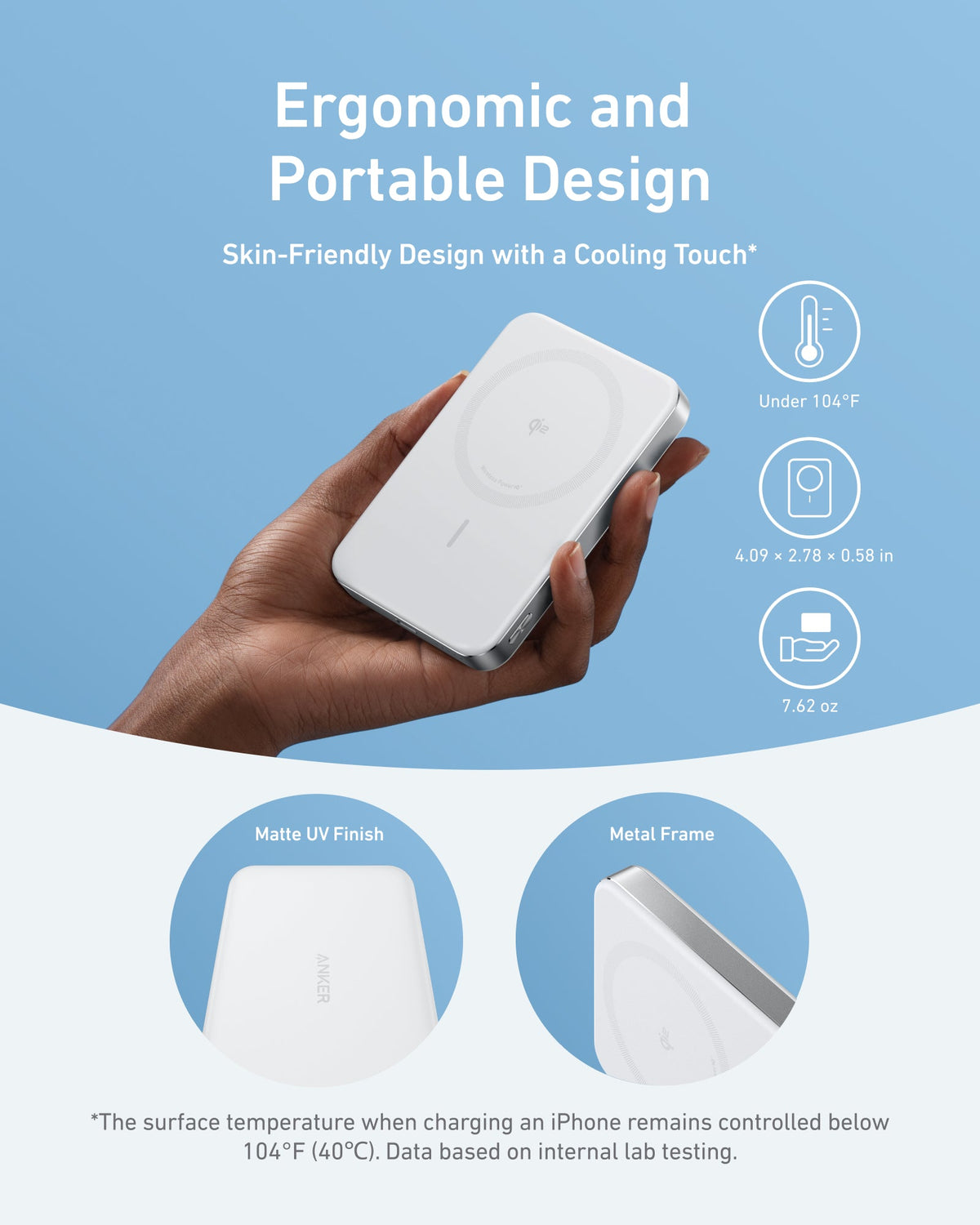Anker | MagGo Power Bank | 10K, Slim