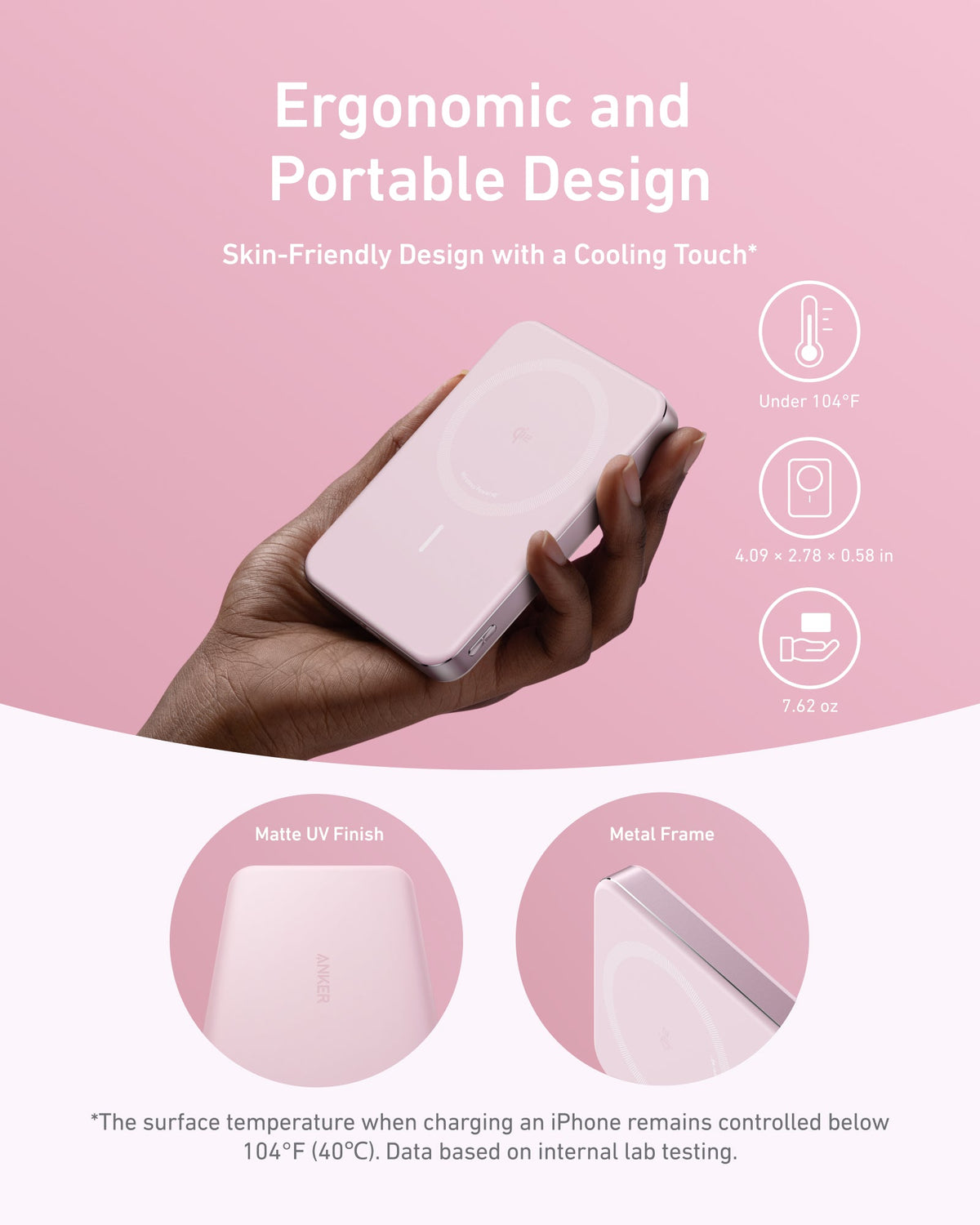 Anker | MagGo Power Bank | 10K, Slim