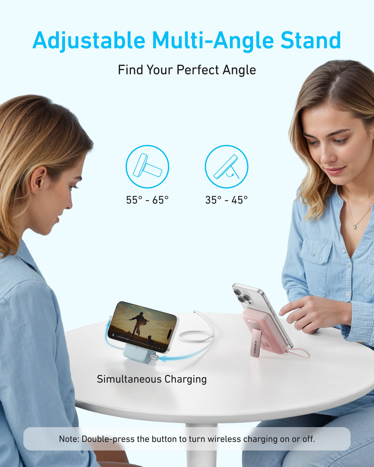 Anker | Zolo Magnetic Power Bank | 10K, 30W, Built-in USB-C Cable