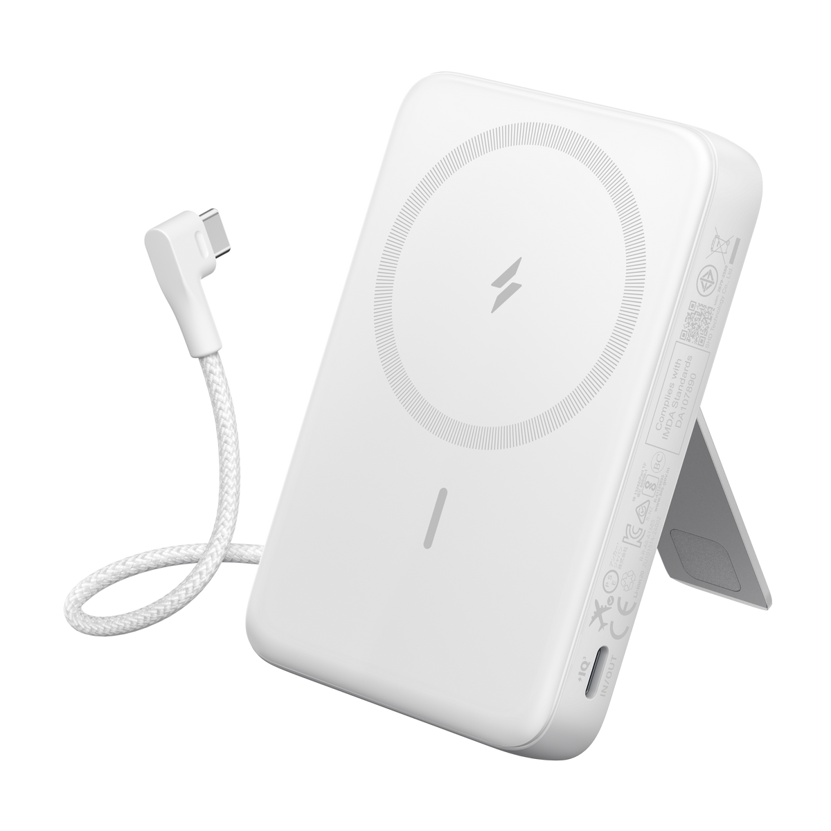 Anker | Zolo Magnetic Power Bank | 10K, 30W, Built-in USB-C Cable