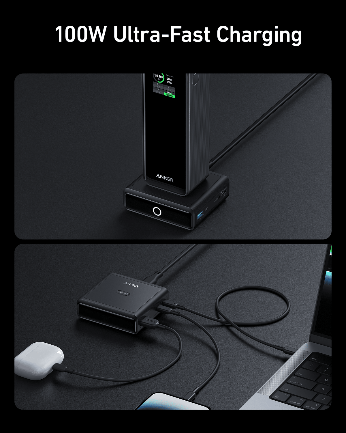 Anker | 100W Charging Base for Prime Power Bank