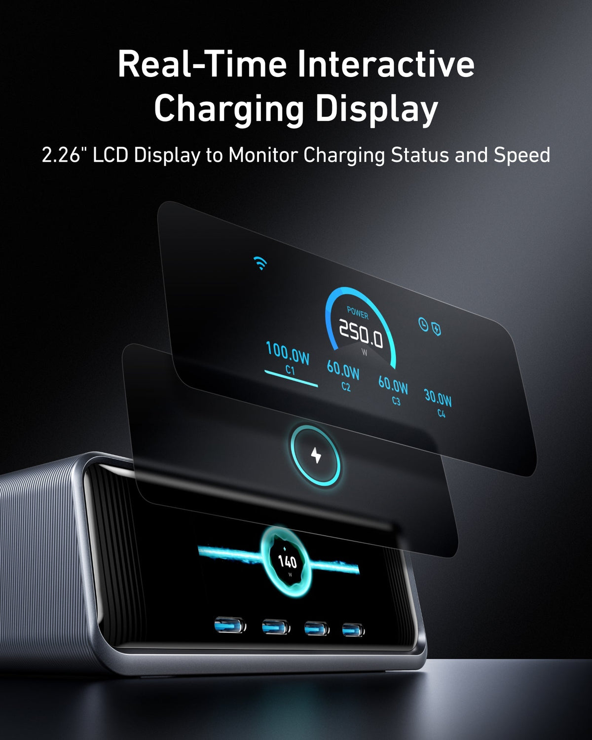 Anker | Prime Charger | 250W, 6 Ports, GaNPrime