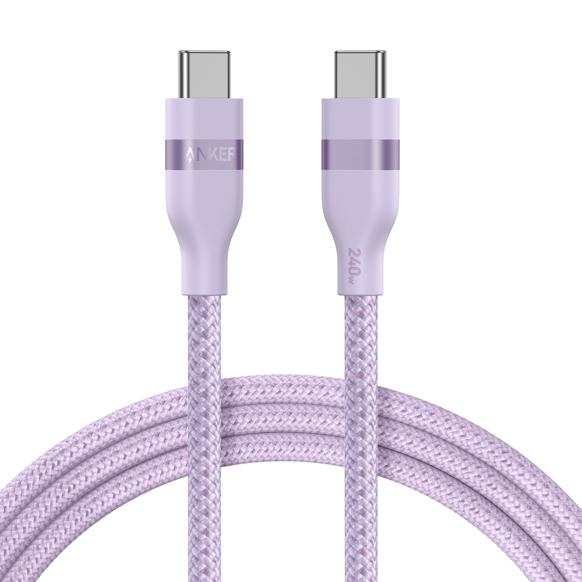 Anker | USB-C to USB-C Cable | 3 ft / 6 ft, 240W, Upcycled-Braided
