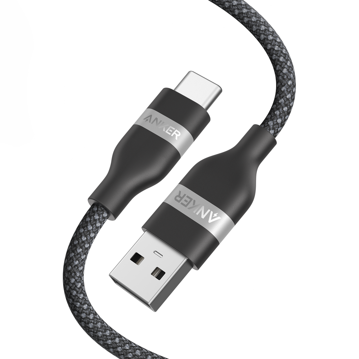Anker USB-A to USB-C Cable, 3 ft / 6 ft, Upcycled-Braided
