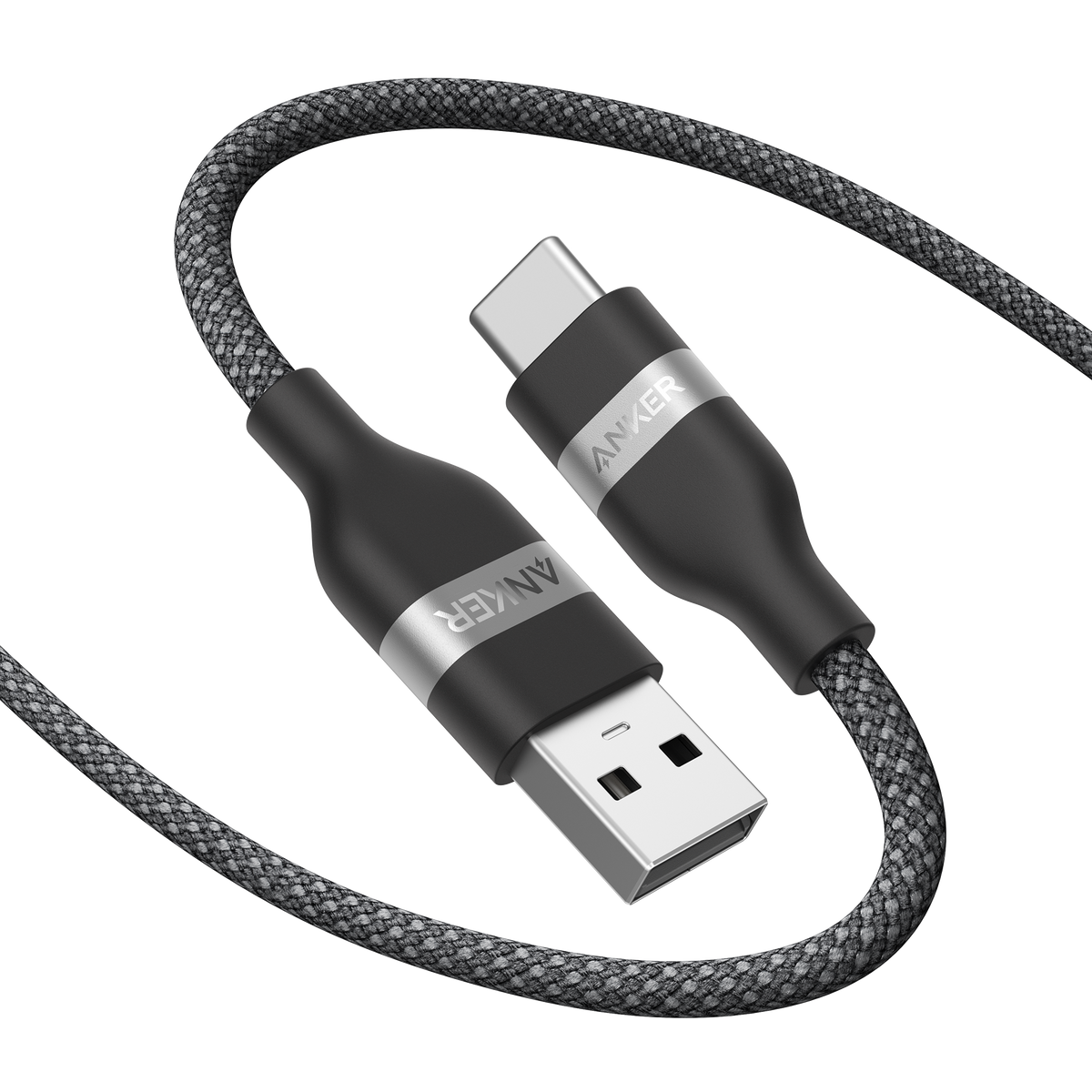 Anker | USB-A to USB-C Cable | 3 ft / 6 ft, Upcycled-Braided