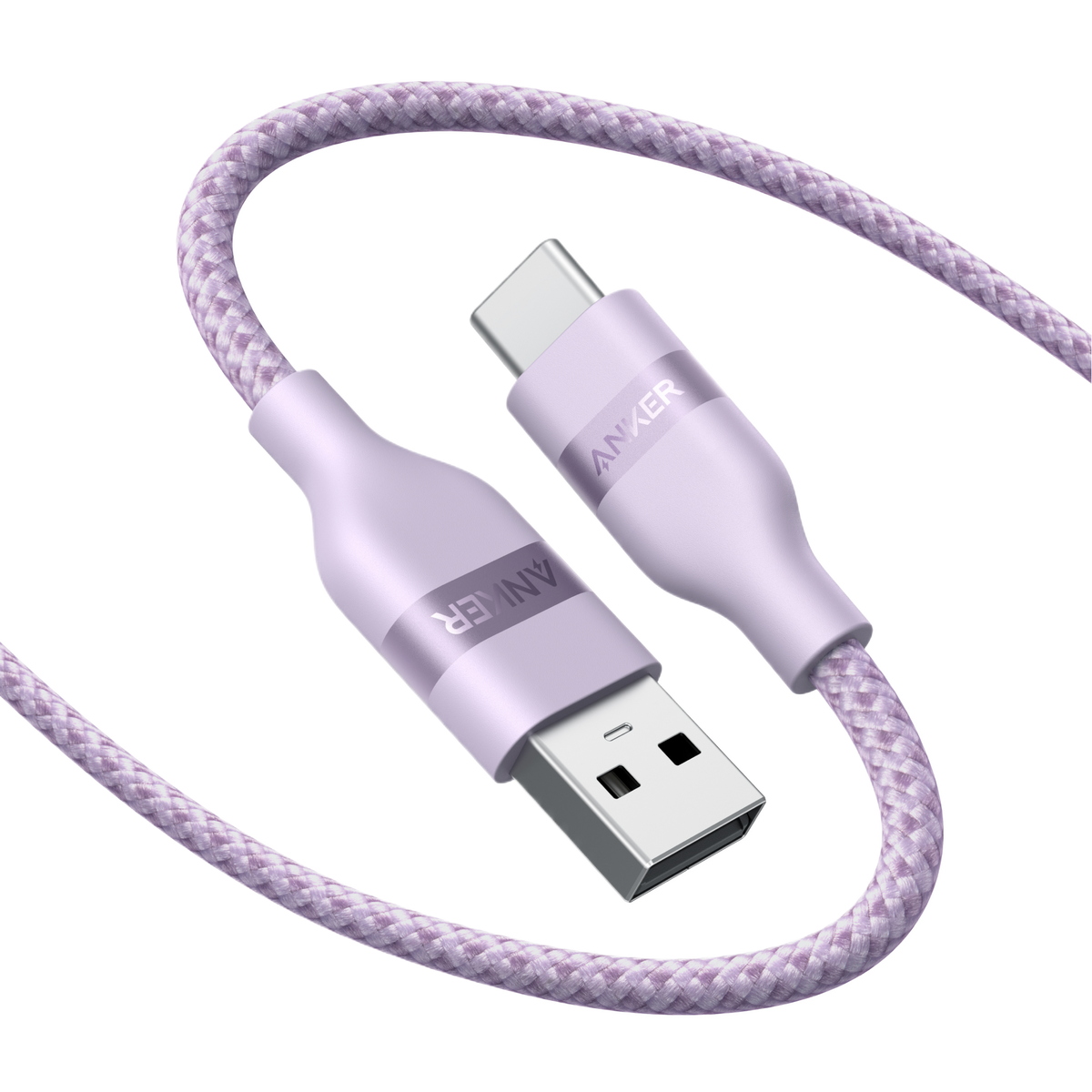 Anker | USB-A to USB-C Cable | 3 ft / 6 ft, Upcycled-Braided