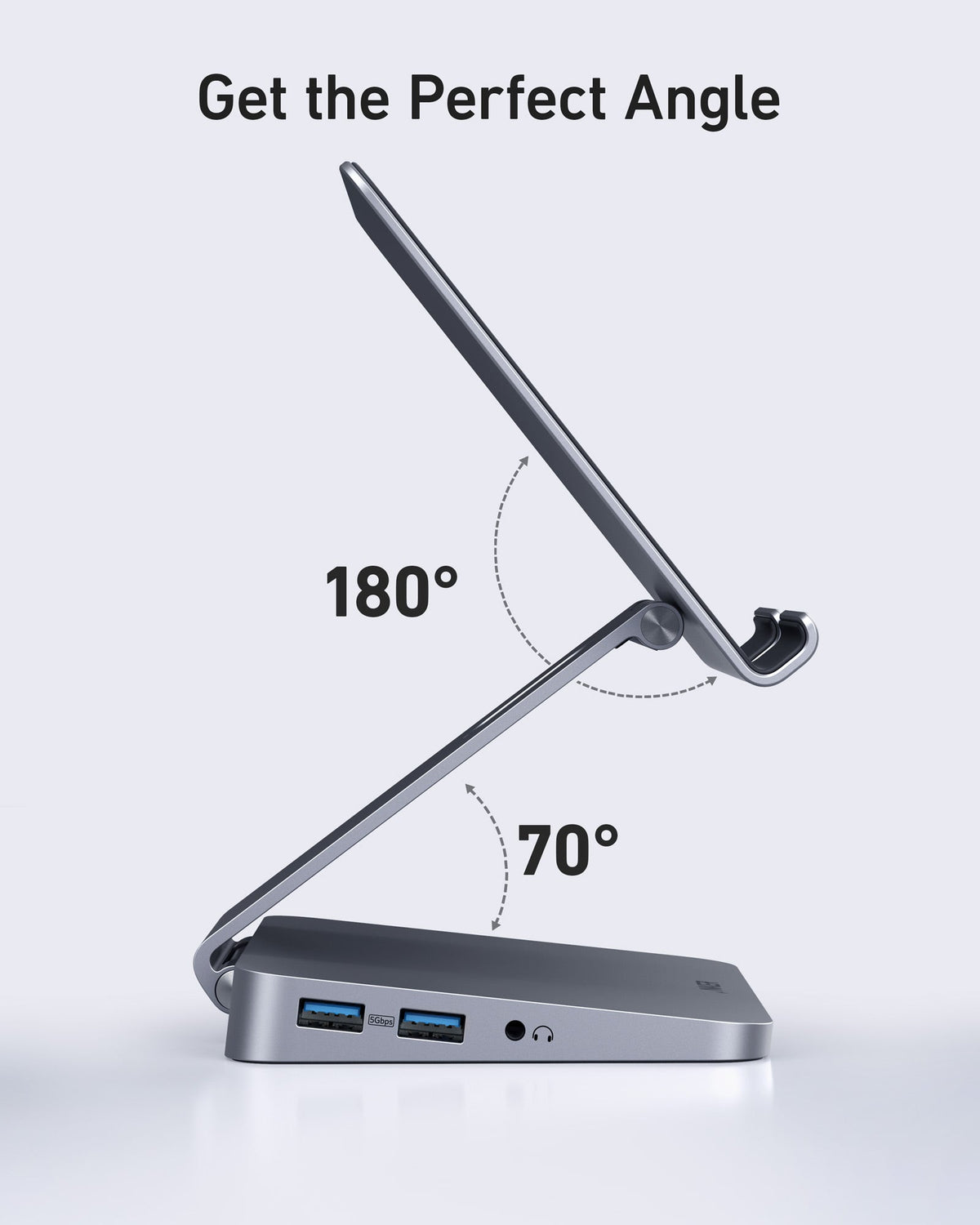 Anker | 551 USB-C Hub | 8-in-1, Tablet Stand