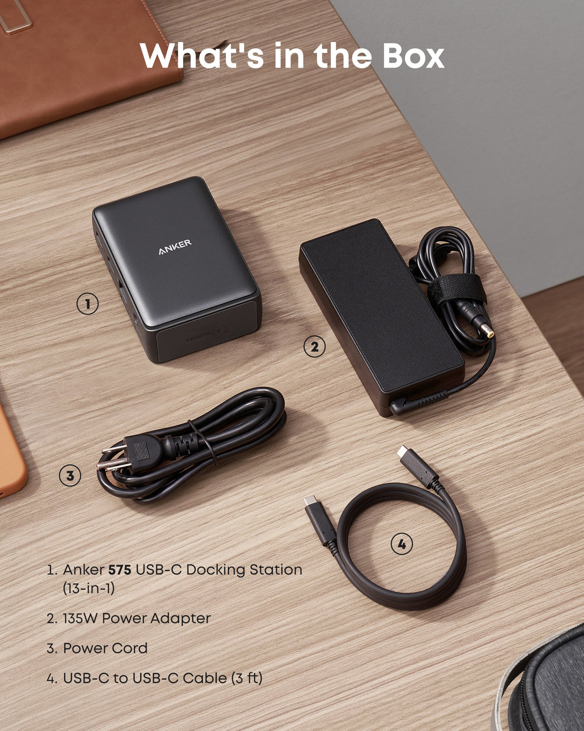 Anker | 575 USB-C Docking Station | 13-in-1