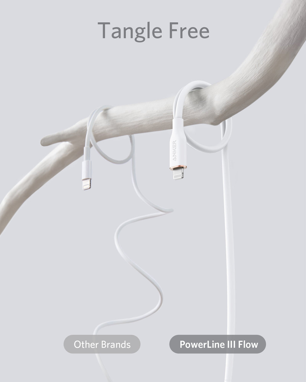 Anker | 641 USB-C to Lightning Cable | Flow, 3 ft Silicone