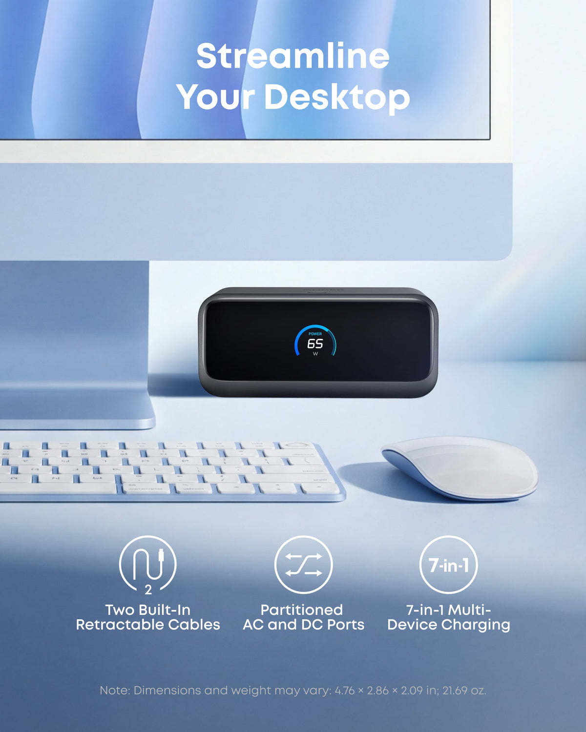 Anker | Nano Charging Station | 7-in-1, 100W