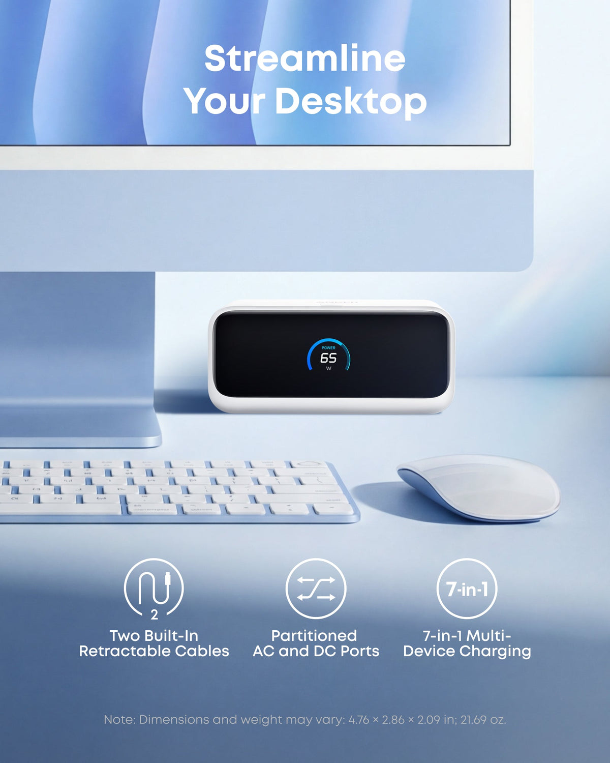 Anker | Nano Charging Station | 7-in-1, 100W