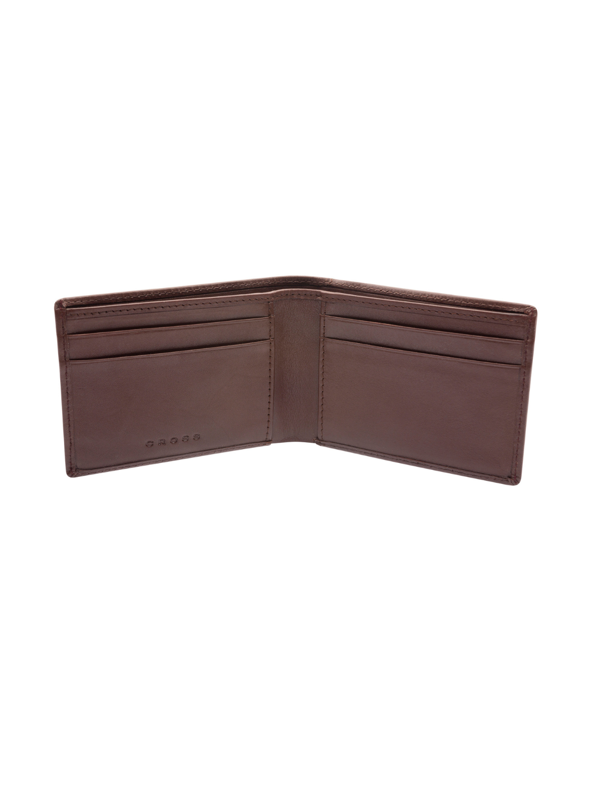 Cross | Bi-Fold Slim Card Wallet | Brown Napa Leather