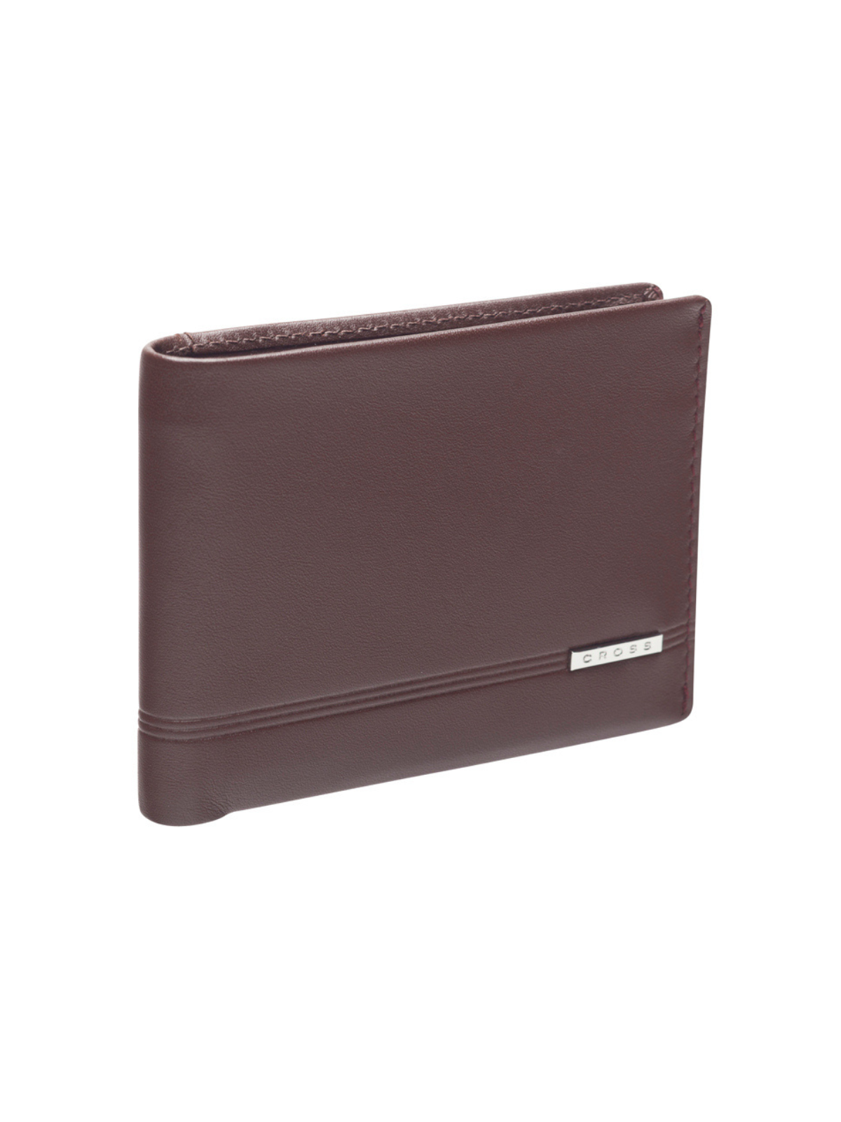 Cross | Bi-Fold Slim Card Wallet | Brown Napa Leather