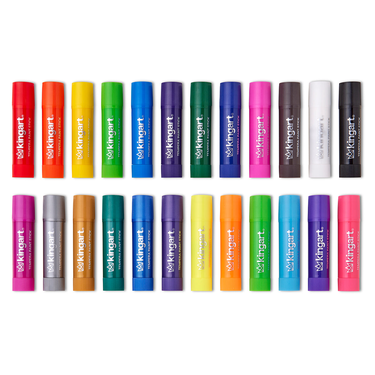 KINGART Tempera Paint Sticks, 24 Colors, view 4 of 23