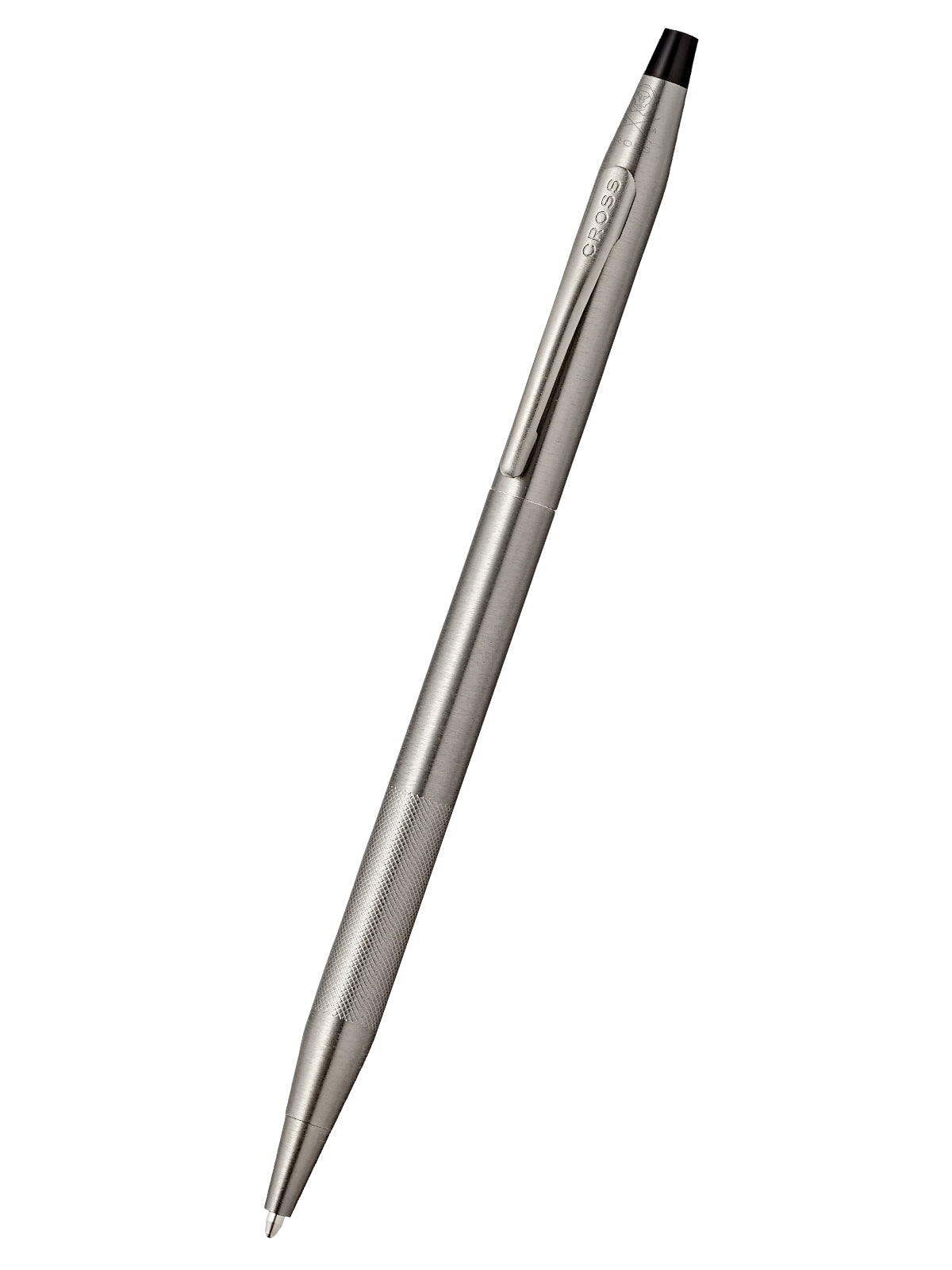 Cross Classic Century Ballpoint Pen, Titanium Gray PVD Micro-knurl