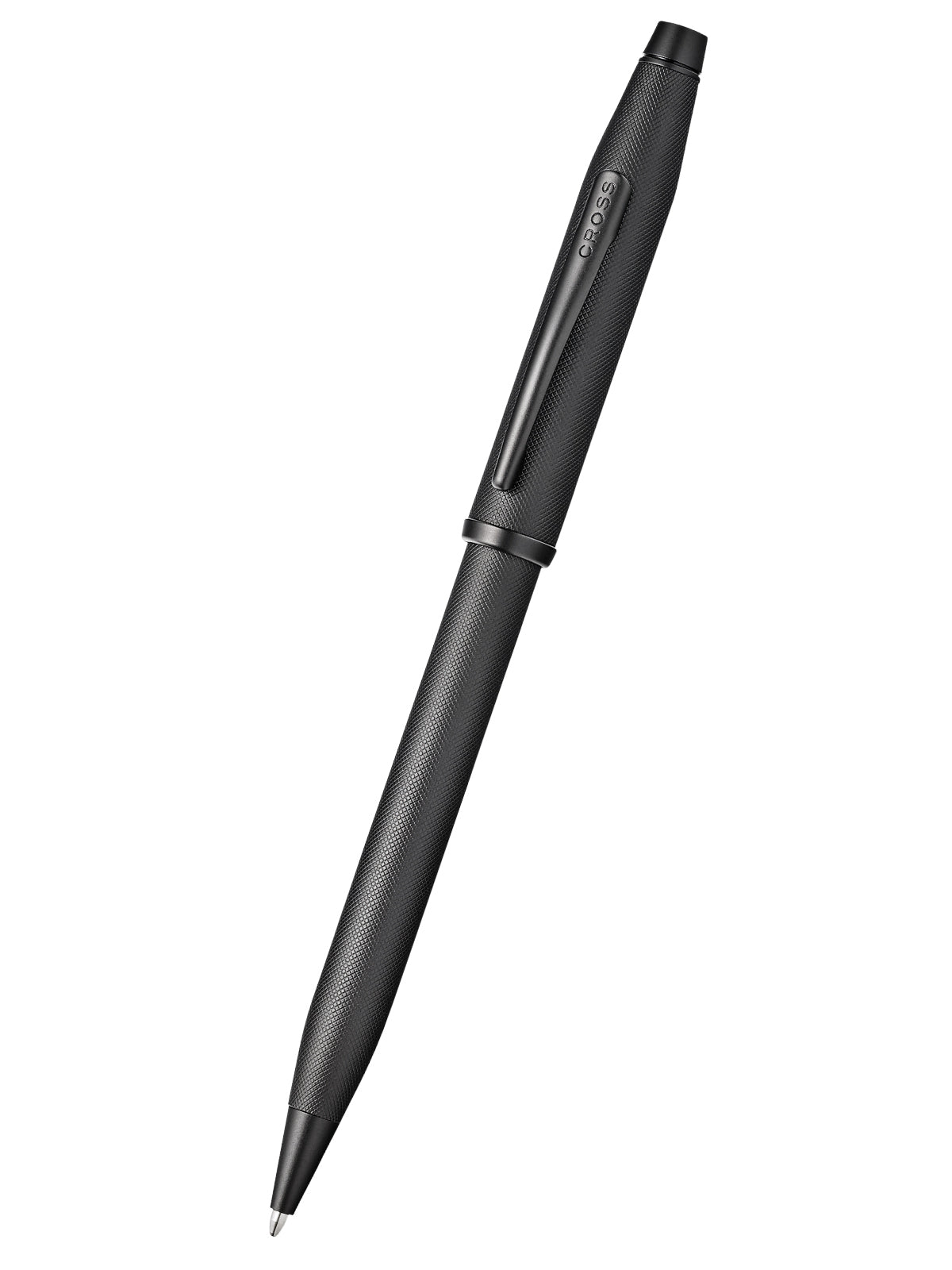 Cross Century II Ballpoint Pen, Black PVD Micro-knurl