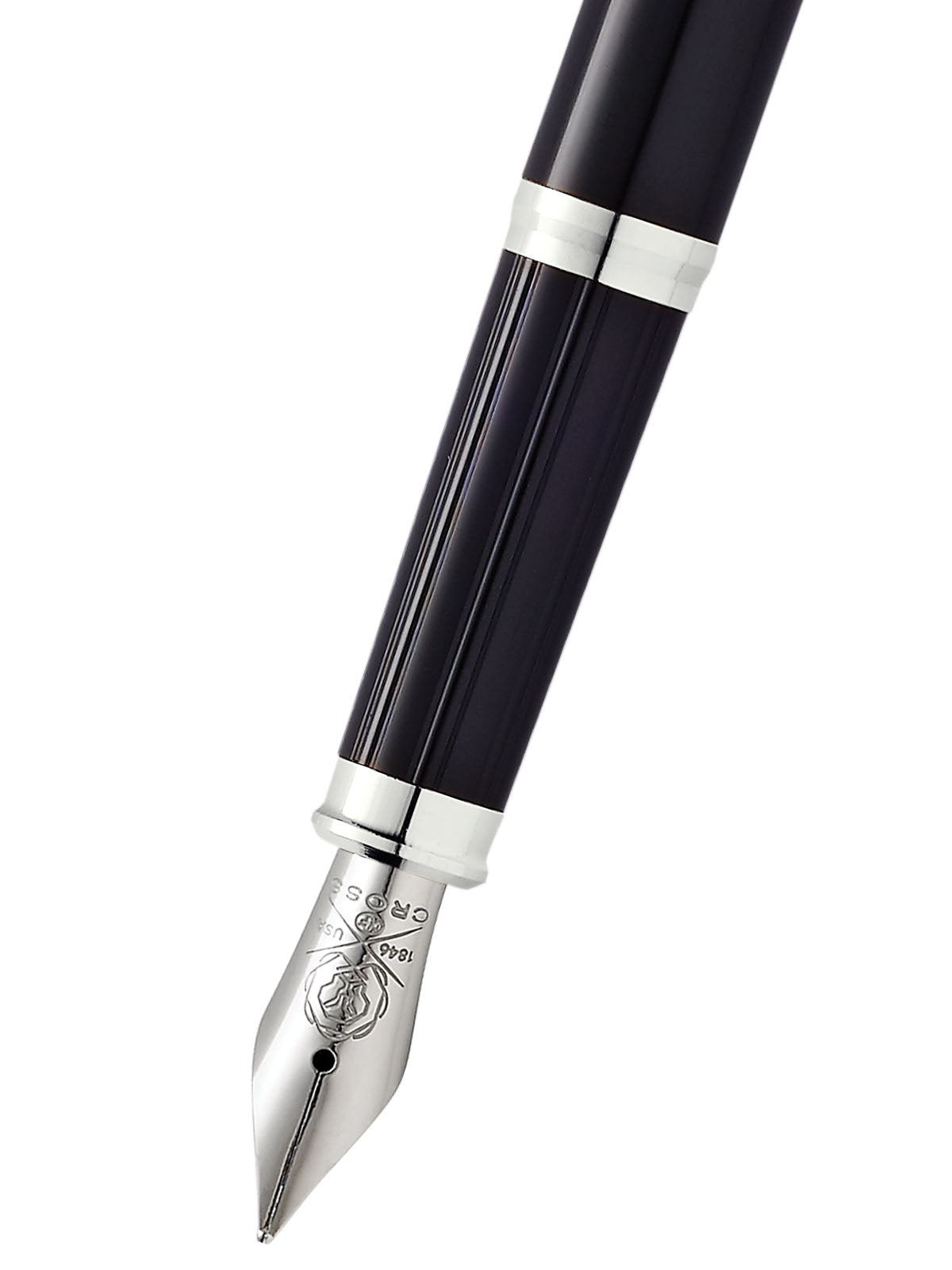Cross | Century II Fountain Pen | Black Lacquer, Medium Nib