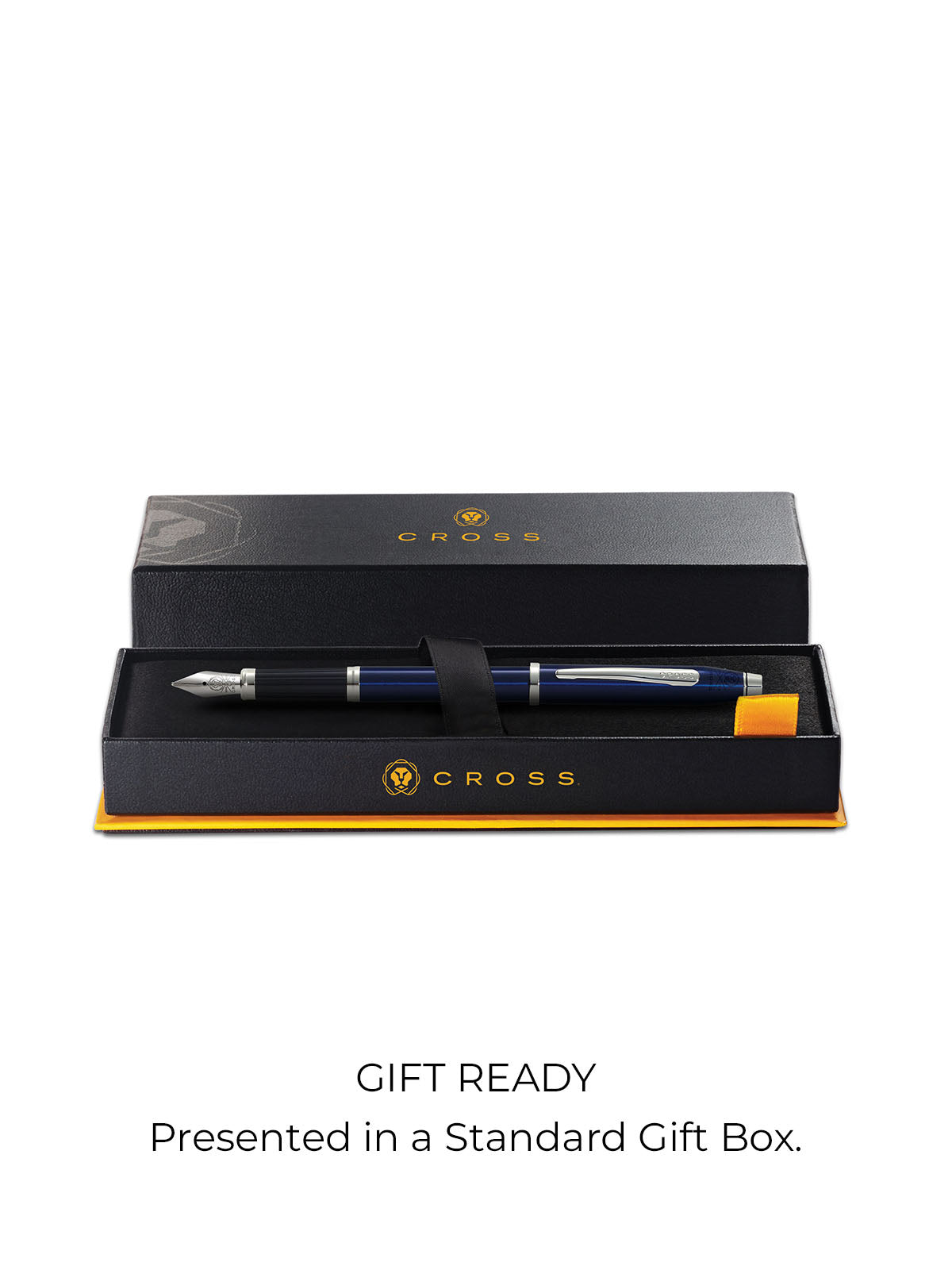 Cross | Century II Fountain Pen | Translucent Blue Lacquer, Medium Nib