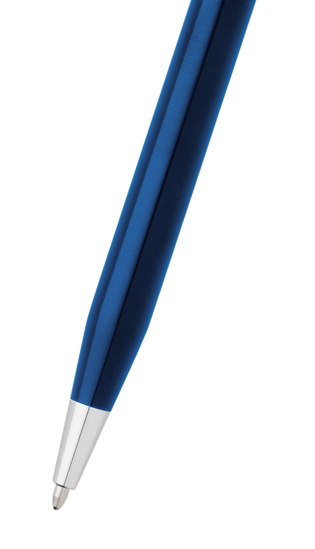Cross | Classic Century Ballpoint Pen | Glossy Translucent Blue PVD