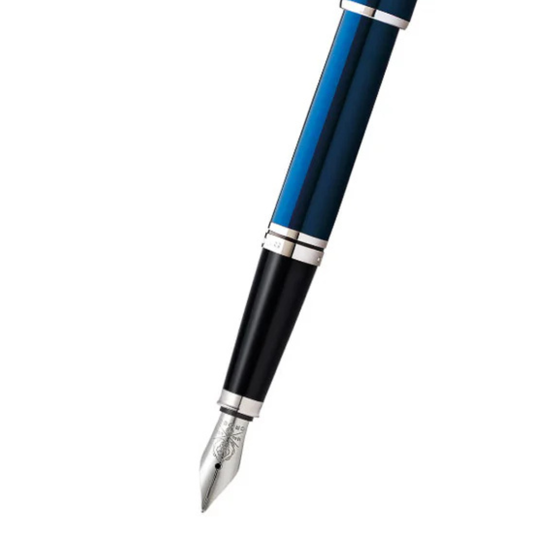 Cross | Coventry Fountain Pen | Blue Lacquer, Fine Nib