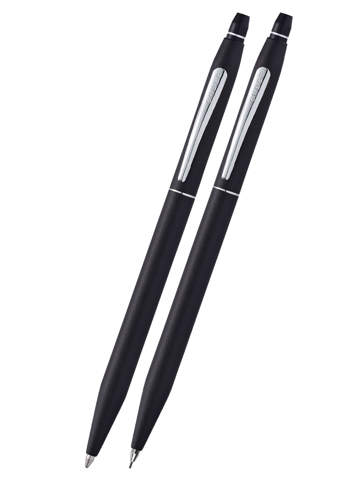Cross Click Ballpoint Pen & Pencil Gift Set, Classic Black
