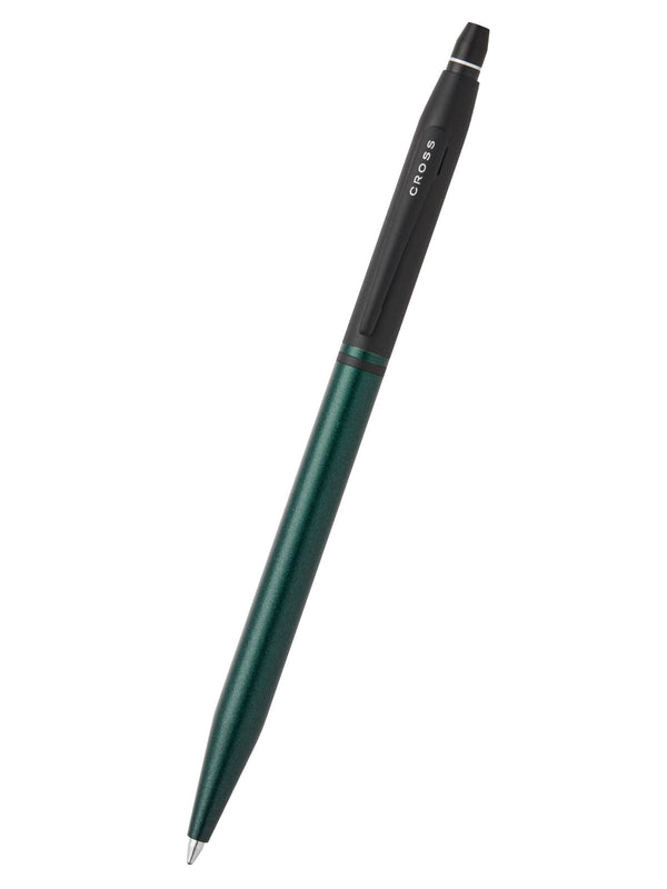 Cross Click Ballpoint Pen, Tuxedo Satin Metallic Green
