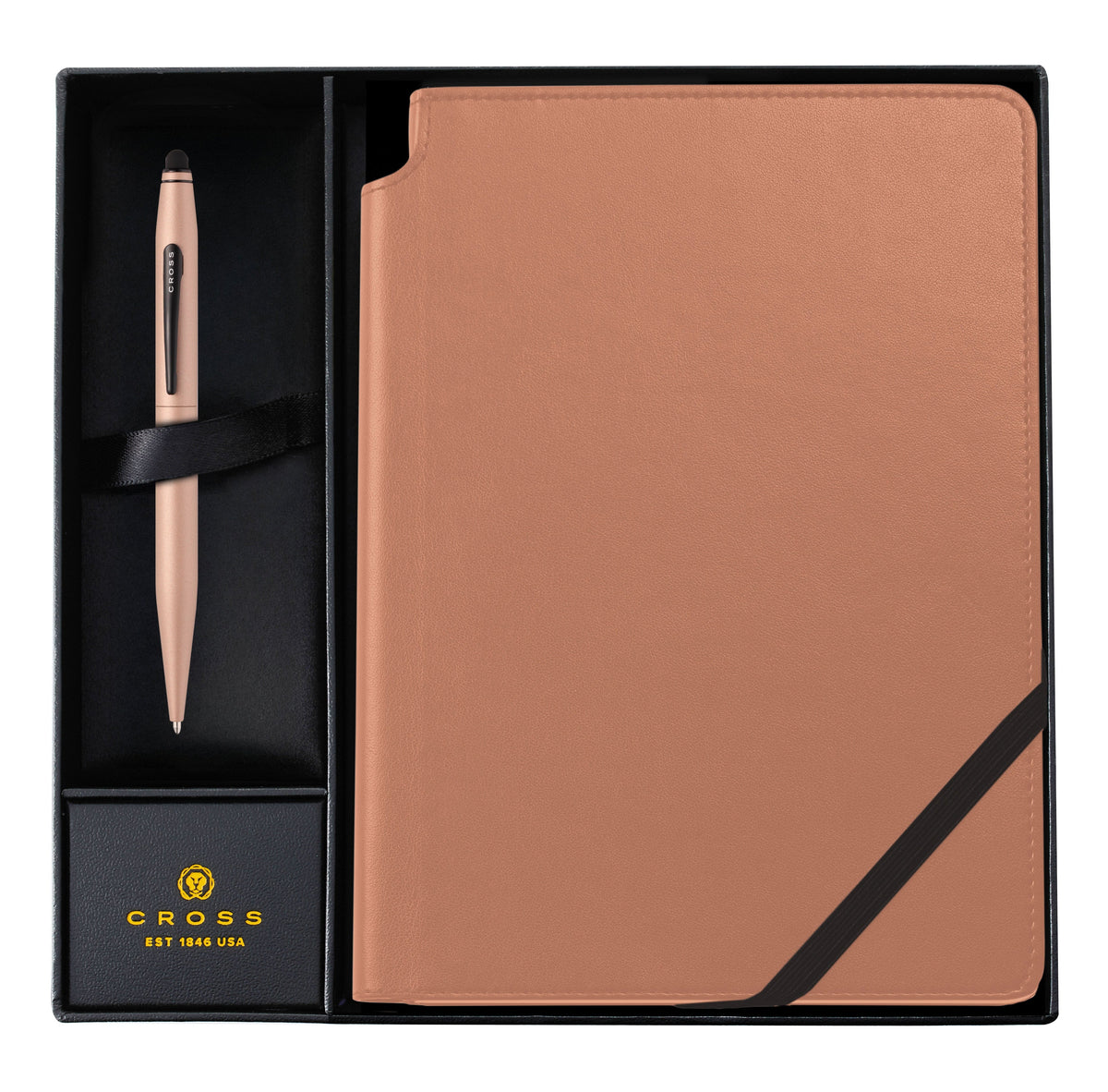 Cross Tech2 Ballpoint Pen & Journal Gift Set, Macchiato